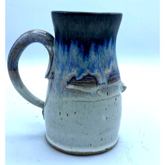 Hand Made Pottery Coffee Mug Designer Signed by Artist - Picture 2 of 6